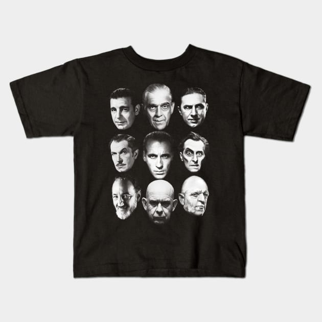 Masters of Horror Kids T-Shirt by SquareDog